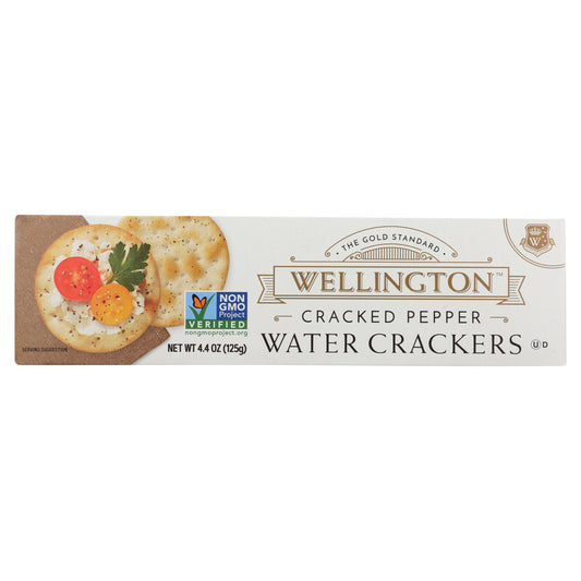 Wellington Cracked Pepper Water Crackers