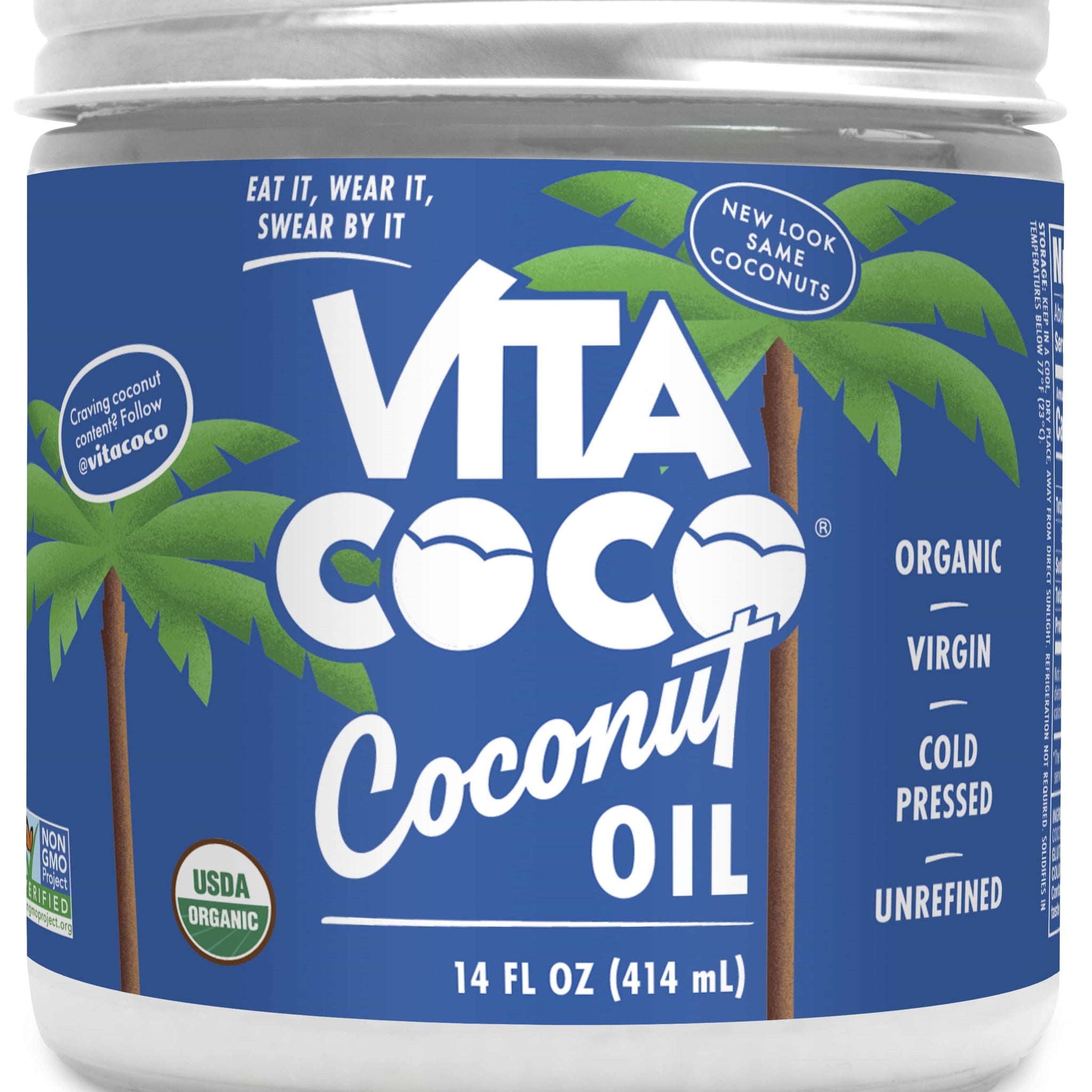 Vita Coco Coconut Oil Glass