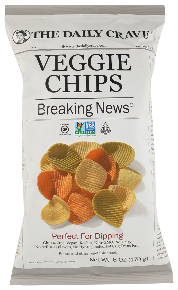 The Daily Crave Veggie Chips - Perfect For Dipping