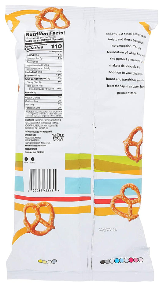 365 by Whole Foods Market, Pretzel Twists Crunchy, - Pack Of 3