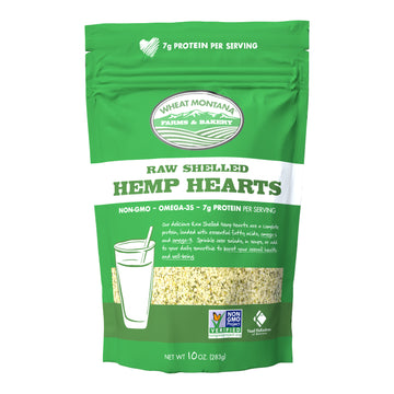 Wheat Montana Raw Shelled Hemp Hearts