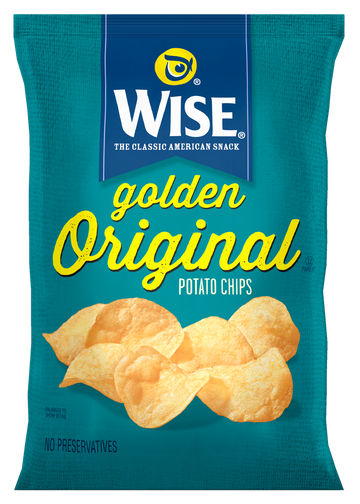 Wise Snacks Potato Chips, Golden Original,  (30 Count), Gluten Free