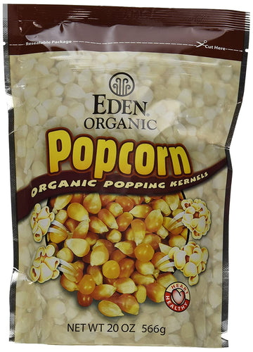 One Eden Foods Organic Popcorn Kernels