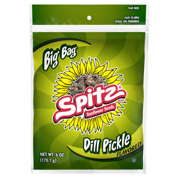 Spitz Dill Pickle Flavored Sunflower Seeds