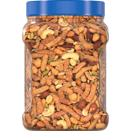 Southern Style Nuts Honey Roasted Hunter Mix, Sesame Sticks, Peanuts, Sunflower Kernels, Almonds, Cashews, and Pepitas