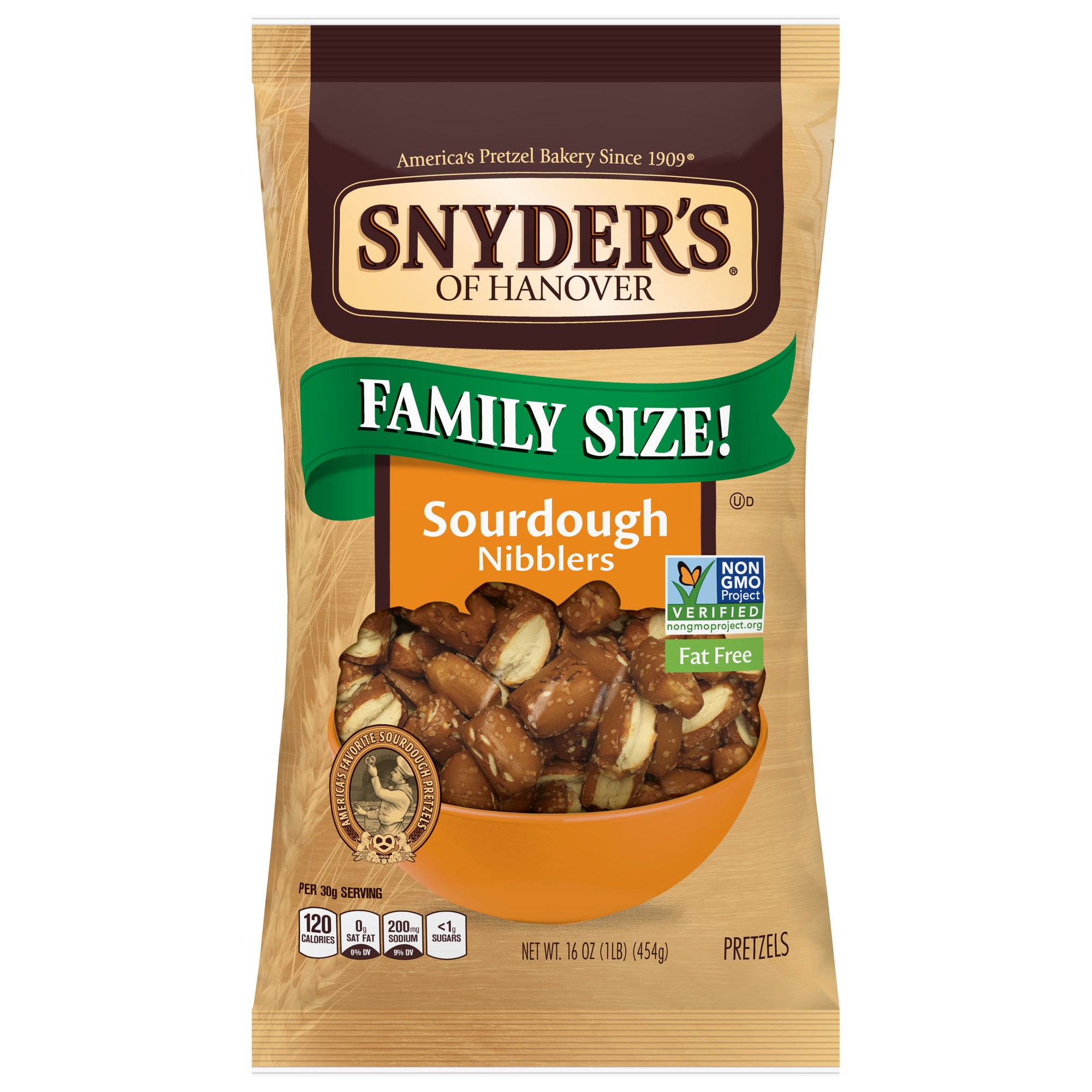 Snyder's of Hanover Pretzels, Sourdough Nibblers