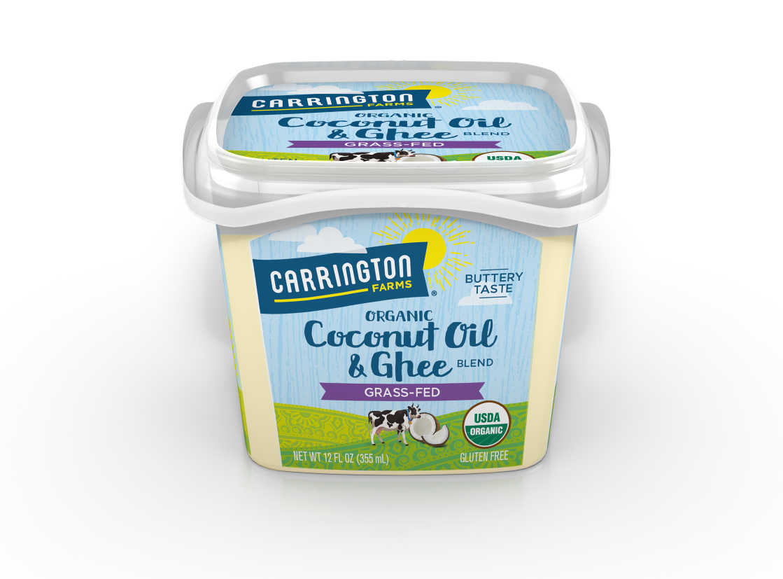 Carrington Farms Organic Coconut Oil & Ghee Grass-Fed