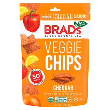 Brad's Plant Based Cheddar Veggie Chips